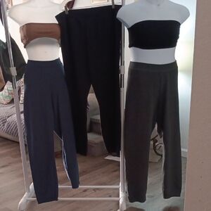 Hanes Ecosmart Pocketless Preloved Women's Joggers - Navy, Black, Charcoal